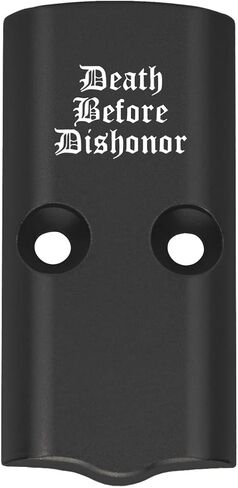 NDZ Performance RMSc Optic Cut Slide Cover Plate for Springfield Hellcat & Hellcat Pro 9mm – Laser Engraved Anodized Aluminum – USA Made – Choose Color & Image in Saudi Arabia