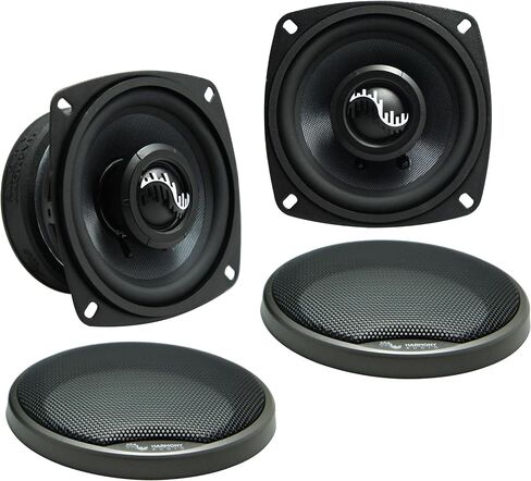 Compatible with Volkswagen Euro Van 1993-1999 OEM Speaker Upgrade Harmony Premium Speakers Package in Kuwait