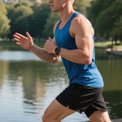 واقي شاشة للساعة + غطاء حافظة لساعة Garmin Forerunner 570 42 مم، [3 قطع] طبقة زجاجية مقسى ثلاثية الأبعاد وممتص للصدمات من مادة TPU، مضاد للخدش، خالي من الفقاعات، شفاف عالي الدقة، حماية ضد الصدمات (أسود) in Kuwait