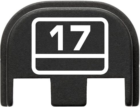 NDZ Performance Slide Cover Back Plate for Glock Gen 1-5 Models 17-47, Slimline 43 43X 48 – Durable CNC Machined Anodized Aluminum Replacement – Made in USA​ - Choose Model in Saudi Arabia