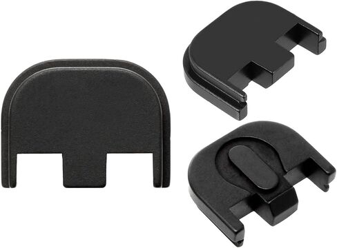 NDZ Performance Slide Cover Back Plate for Glock Gen 1-5 Models 17-47, Slimline 43 43X 48 – Durable CNC Machined Anodized Aluminum Replacement – Made in USA​ - Choose Model in Saudi Arabia