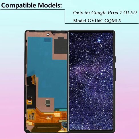 شاشة OLED بديلة لشاشة Google Pixel 7 تعمل باللمس مجموعة GVU6C GQML3 مع مجموعات إصلاح in Kuwait