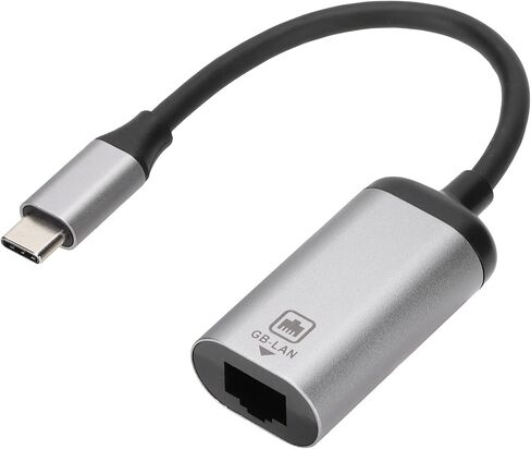 Gaeirt USB Type C to RJ45 Ethernet Adapter, Gigabit LAN Network Converter, Plug and Play in Saudi Arabia