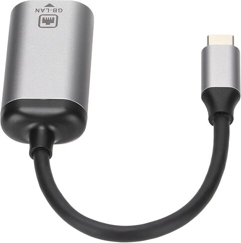Gaeirt USB Type C to RJ45 Ethernet Adapter, Gigabit LAN Network Converter, Plug and Play in Saudi Arabia