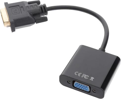 كابل محول Housoutil Dvi إلى Vga من الرقمي إلى التناظري يدعم المحول لا يحتاج إلى سائق in Kuwait
