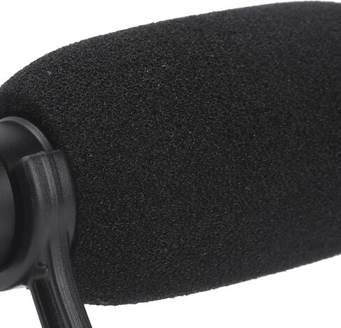 Qiilu Camera Microphone EY-86A Microphone High Sensitivity Camera Phone Video Recording, Directional in Saudi Arabia