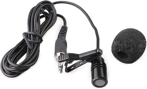 قم بترقية الصوت الخاص بك باستخدام قابس ميكروفون Lavalier Lapel هذا واستخدامه سهل التركيب وميكروفون احترافي أحادي الاتجاه Lavalier Lapel in Saudi Arabia