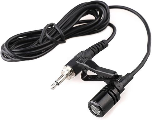 قم بترقية الصوت الخاص بك باستخدام قابس ميكروفون Lavalier Lapel هذا واستخدامه سهل التركيب وميكروفون احترافي أحادي الاتجاه Lavalier Lapel in Saudi Arabia