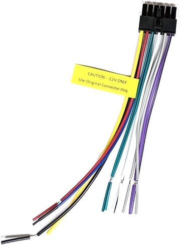 متوافق مع Jensen Mobile والإلكترونيات المزدوجة TR-800 12 دبوسًا لراديو الهاتف المحمول، قابس أسلاك وحدات رأس ستيريو in Kuwait