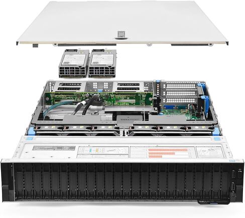 خادم PowerEdge Dell R740XD | 2X جولد 6140 = 36 نواة | 256 جيجا رام | 4X 1.6 تيرابايت SSD (متجدد) in Saudi Arabia