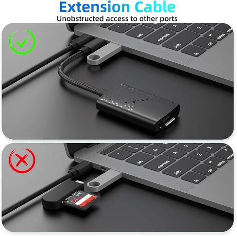 SD 4.0 Card Reader - UHS-II USB-C SD TF Card Reader, for MacBook iPad Android DSLR Camera, Micro SD Memory Card Adapter in Saudi Arabia