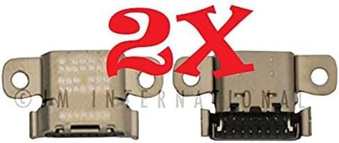 Wholesale 2X Replacement for Amazon Kindle Fire HD 8 K72LL3 Fire HD 8 Plus K72LL4 10th Gen C Type USB Charger Charging Port Dock Connector (2pcs) USA in Saudi Arabia