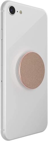 PopSockets: حامل ومقبض PopGrip الموسع مع جزء علوي قابل للتبديل للهواتف والأجهزة اللوحية - سافيانو روز جولد in Saudi Arabia