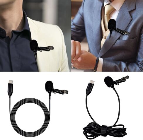 Clip On Lavaliers Microphones for Sound Captures with Action Cameras Lavaliers Microphones in Saudi Arabia