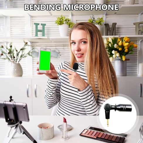 موصل ميكروفون قابل للانحناء لمدونة الفيديو بزوايا سهلة للبث المباشر والصوت عبر الإنترنت يستضيف ميكروفون البث المتحمسين in Kuwait