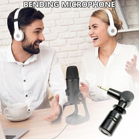 موصل ميكروفون قابل للانحناء لمدونة الفيديو بزوايا سهلة للبث المباشر والصوت عبر الإنترنت يستضيف ميكروفون البث المتحمسين in Kuwait