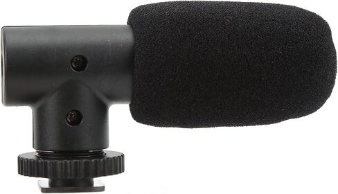 Qiilu Universal Mobile Phone Microphone for Interviews Video Recordings - High Sensitivity Camera Microphone with Noise Canceling - Great Sound Pickup Effect in Saudi Arabia