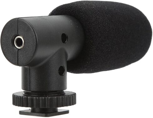 Qiilu Universal Mobile Phone Microphone for Interviews Video Recordings - High Sensitivity Camera Microphone with Noise Canceling - Great Sound Pickup Effect in Saudi Arabia