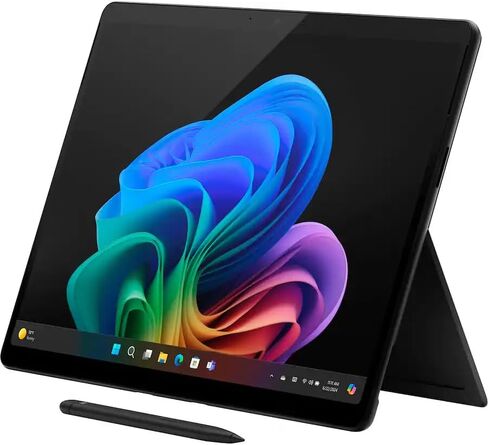 Microsoft Surface Pro 13" 3K 120Hz Touchscreen 2-in-1 Tablet Laptop, 10-Core Snapdragon 45 Tops NPU, 16GB RAM 2TB SSD, Backlit Keyboard, Stylus, MS 365, 14-hr Battery, Copilot+, Win 11 Pro (Renewed) in Saudi Arabia
