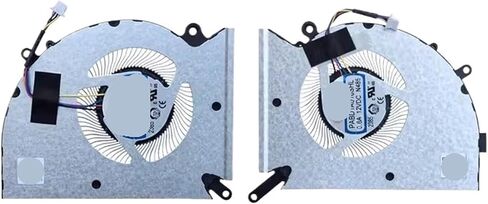CPU Cooling Fan for MSI Stealth GS77 12UHS 12UGS MS-17P1 PABD1A010SHL N485 PABD1A010SHR N486 12VDC(CPU and GPU Fan) in Saudi Arabia