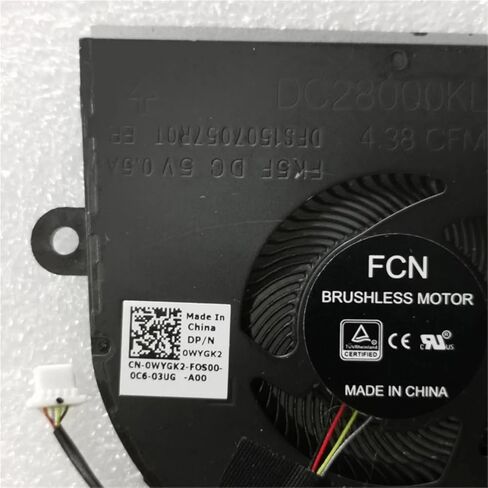 for 3493 3490 5493 5494 3480 Laptop Cooling Fan Heatsink 0KG04J KG04J 0WYGK2 WYGK2 AT2ET0020R0(Heatsink with Fan) in Saudi Arabia