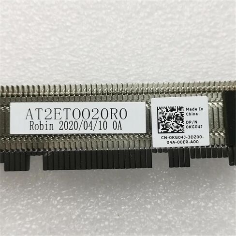 for 3493 3490 5493 5494 3480 Laptop Cooling Fan Heatsink 0KG04J KG04J 0WYGK2 WYGK2 AT2ET0020R0(Heatsink with Fan) in Saudi Arabia