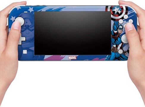 جهاز التحكم Gear الأصلي والمرخص رسميًا لجهاز Nintendo Switch Lite - Marvel - Captain America "Opportunity" - Nintendo Switch in Kuwait