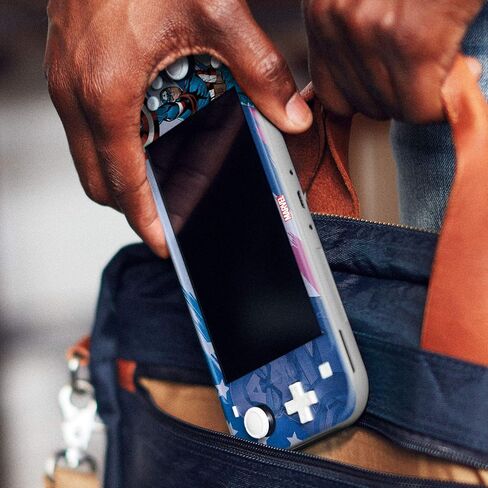 جهاز التحكم Gear الأصلي والمرخص رسميًا لجهاز Nintendo Switch Lite - Marvel - Captain America "Opportunity" - Nintendo Switch in Kuwait