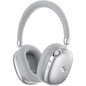 سماعات رأس havit Hybrid Adaptive Active Noise Canceling Wireless Space S1، سماعات رأس فوق الأذن، بلوتوث 6.0، وقت تشغيل 100 ساعة، صوت LHDC عالي الدقة، EQ مخصص عبر التطبيق، السفر، المكتب، المنزل، فضي in Kuwait