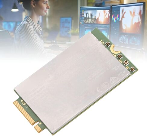 وحدة بطاقة الشبكة FM350 GL DW5931E ESIM، بطاقة محول الشبكة 5G NR 4G LTE 4.67 جيجابت في الثانية لخط العرض، للدقة، لسلسلة XPS، وحدة محول شبكة الكمبيوتر المحمول لنظام التشغيل Linux in Kuwait