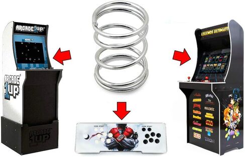 عصا التحكم 4 رطل زنبرك التوتر لـ Arcade1up، AtGames Legends Ultimate Arcade، صندوق باندورا in Kuwait