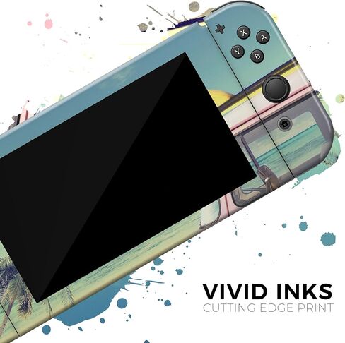 Design Skinz - Compatible with Nintendo Wii - Skin Decal Protective Scratch-Resistant Removable Vinyl Wrap Cover - Beach Trip in Saudi Arabia