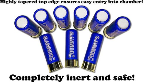 B's Dry Fire Snap Caps - Dummy 12 Gauge Training Caps (12 Ga Blue 2 ¾") in Saudi Arabia
