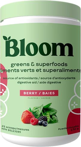 Bloom Nutrition Super Greens Powder Smoothie & Juice Mix - Probiotics for Digestive Health & Bloating Relief for Women, Digestive Enzymes with Superfoods Spirulina & Chlorella for Gut Health (Mango) in Saudi Arabia