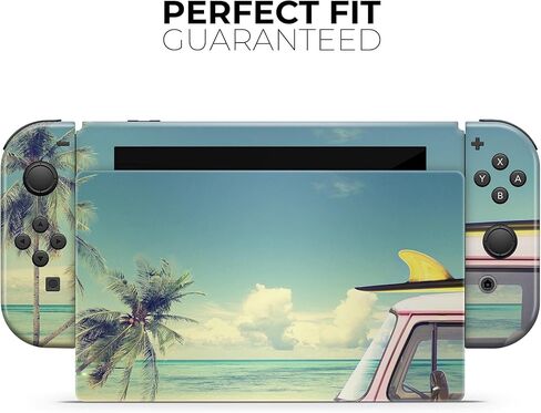 Design Skinz - Compatible with Nintendo Switch Pro Controller - Skin Decal Protective Scratch-Resistant Removable Vinyl Wrap Cover - Beach Trip in Saudi Arabia