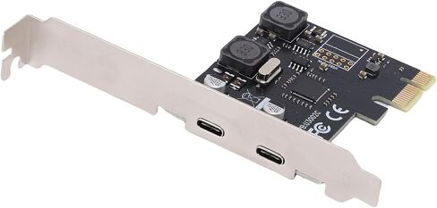 بطاقة توسيع VBESTLIFE PCIe إلى النوع C، USB 3.1 Gen1 5Gpbs، بطاقة USB C PCI Express، التوصيل والتشغيل، من أجل الفوز، لنظام التشغيل X in Saudi Arabia
