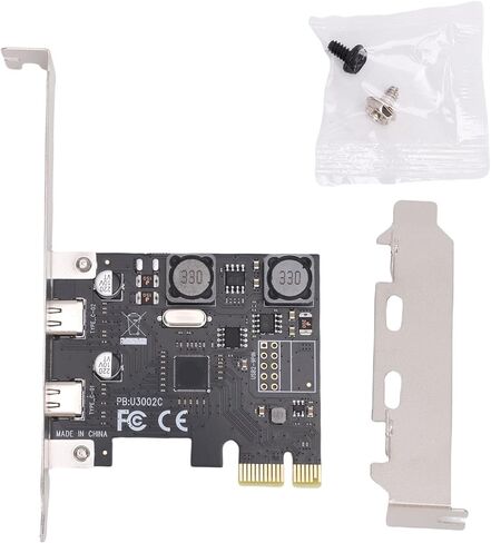 بطاقة توسيع VBESTLIFE PCIe إلى النوع C، USB 3.1 Gen1 5Gpbs، بطاقة USB C PCI Express، التوصيل والتشغيل، من أجل الفوز، لنظام التشغيل X in Saudi Arabia