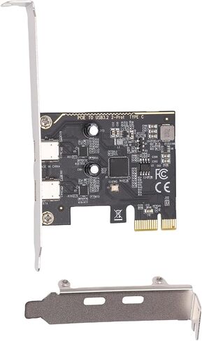 بطاقة VBESTLIFE PCIE إلى USB 3.2 الجيل الأول، محول توسيع منافذ مزدوج النوع C بسرعة 5 جيجابت في الثانية مع بطاقة USB لرأس اللوحة الأمامية، من أجل فوز Linux ونظام التشغيل X in Saudi Arabia