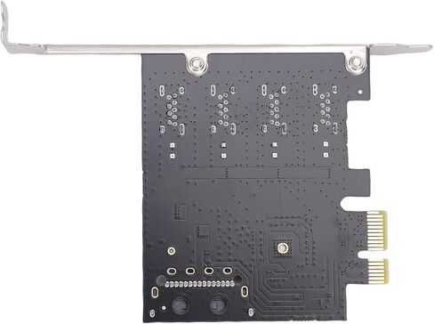 بطاقة VBESTLIFE PCIe إلى USB 3.0، بطاقة USB قابلة للتوسيع 5 جيجابت في الثانية 4 منافذ PCIe لأجهزة الكمبيوتر المكتبية، تدعم التشغيل الذاتي، من أجل الفوز، ولنظام التشغيل X in Saudi Arabia