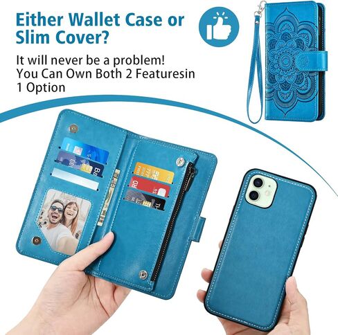 حافظة هاتف Asuwish لهاتف iPhone 12 Pro iPhone12 6.1 غطاء خلوي بسحاب مع واقي شاشة من الزجاج المقسى وحزام حبل طويل وحامل بطاقة زهرة iPhone12pro 5G i 12s 12pro للنساء والفتيات باللون البني in Saudi Arabia