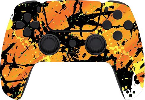 حزمة وحدة التحكم المخصصة Molten Camo - تتضمن وحدة تحكم لاسلكية مخصصة Molten Camo لأجهزة PS5 والكمبيوتر الشخصي وكابل USB-C المضفر وحقيبة حماية عالمية in Kuwait