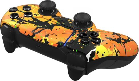 حزمة وحدة التحكم المخصصة Molten Camo - تتضمن وحدة تحكم لاسلكية مخصصة Molten Camo لأجهزة PS5 والكمبيوتر الشخصي وكابل USB-C المضفر وحقيبة حماية عالمية in Kuwait