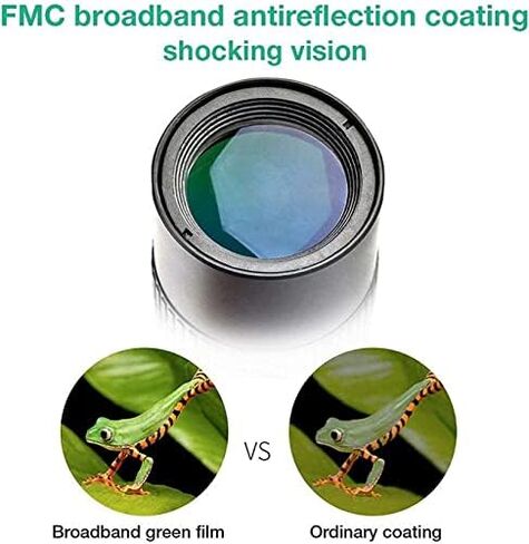 تلسكوب أحادي المسافة طويل مع محول الهاتف الذكي وحامل ثلاثي القوائم للتخييم والأنشطة الخارجية - تكبير عالي الدقة in Saudi Arabia