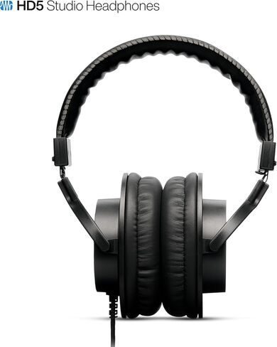 سماعات رأس PreSonus HD5 للمراقبة الاحترافية - سماعات رأس سلكية ومغلقة من الخلف لتسجيل الاستوديو فوق الأذن للمزج والمراقبة الاحترافية in Saudi Arabia