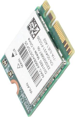 Fydun Dual Band Wireless Card Laptop - 2.4G/5G WiFi Card DW1820 - High Compatibility Internal Wireless Adapter 802.11A//GN/AC in Saudi Arabia