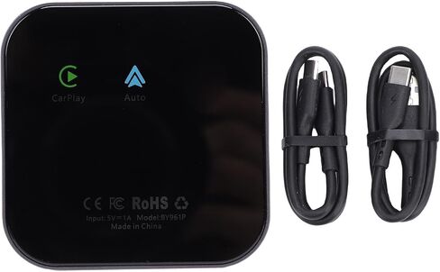 Wireless Adapter, Wired to Wireless, 2.4G 5G WiFi, Bluetooth, 4GB 64GB, Android 13, USB A, Type C, Split Screen Operation, 4G LTE Card, Stable Connection in Saudi Arabia