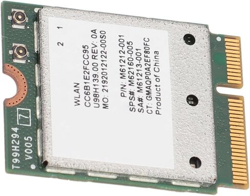 Dpofirs QCNFA765 Wireless Card, Dual Band Plug and Play 2400Mbps WiFi6 Card Adapter for Computer in Saudi Arabia