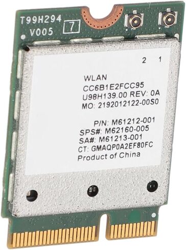 Dpofirs QCNFA765 Wireless Card, Dual Band Plug and Play 2400Mbps WiFi6 Card Adapter for Computer in Saudi Arabia