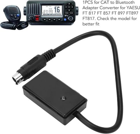 Walfront CAT to BT Adapter Cable Wireless for Yaesu FT 817 FT 857 FT 897 13 Core Male Plug CAT to BT Controller Adapter in Saudi Arabia