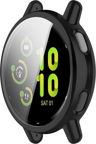 متوافق مع حافظة Garmin Vivoactive 5، غطاء حماية كامل من مادة TPU المرنة والرفيعة للغاية والمقاومة للخدش لملحقات الساعة الذكية Garmin Vivoactive 5 (فضي) in Saudi Arabia